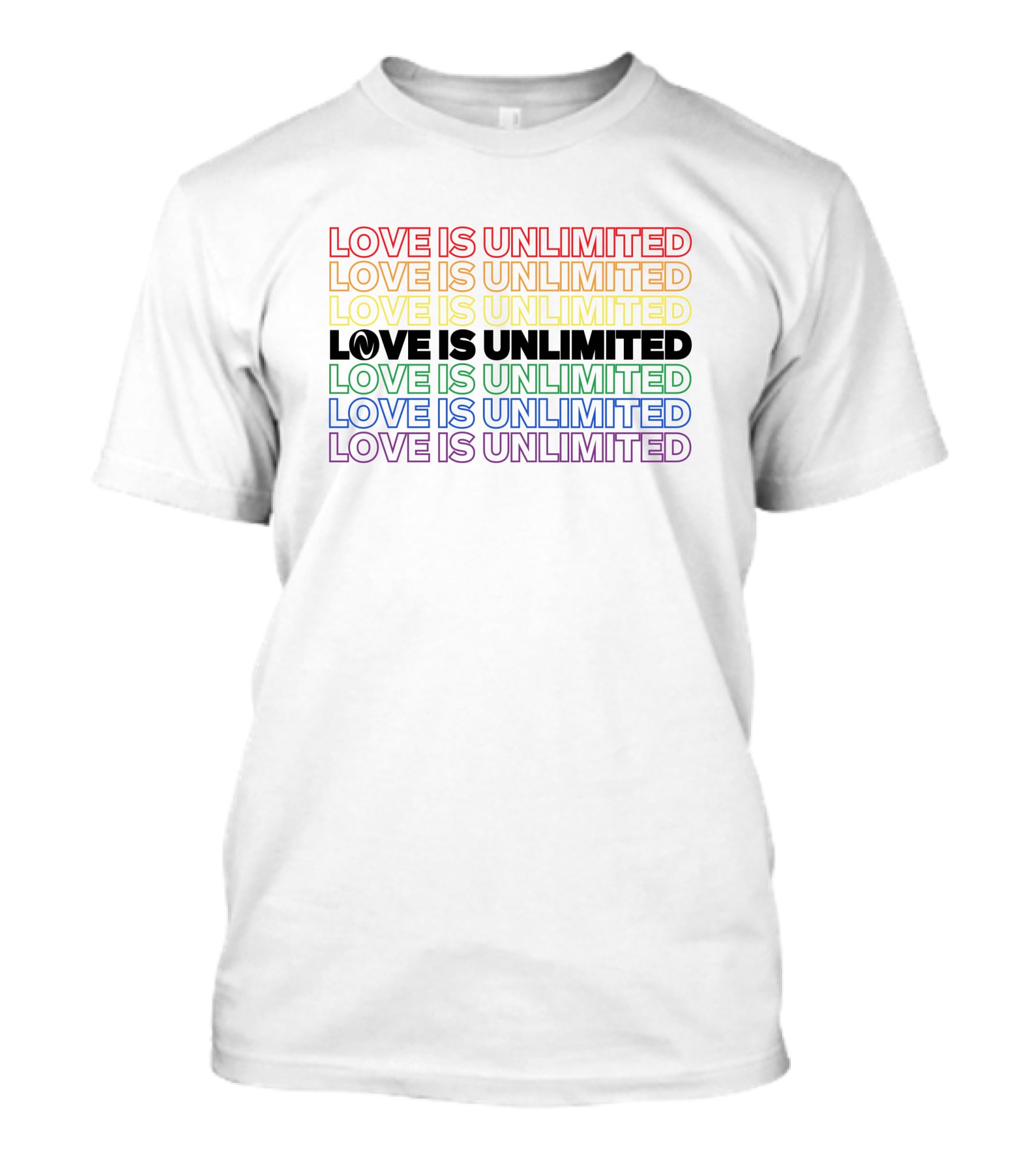 LOVE IS UNLIMITED Athletes Unlimited T-Shirt