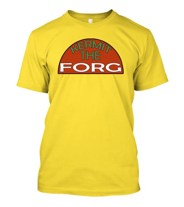 Kermit The Forg Muppet History Parody Humorous Play On Muppets Iconic Reference T-Shirt