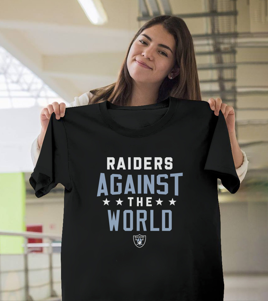 Raiders Against The World Oakland Raiders T-Shirt