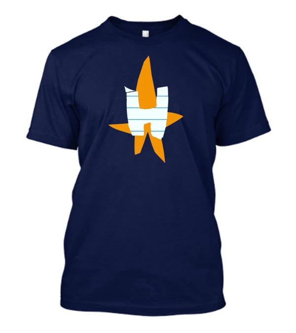 Jared Hollier Good Luck Charm Houston Astros Star T-Shirt