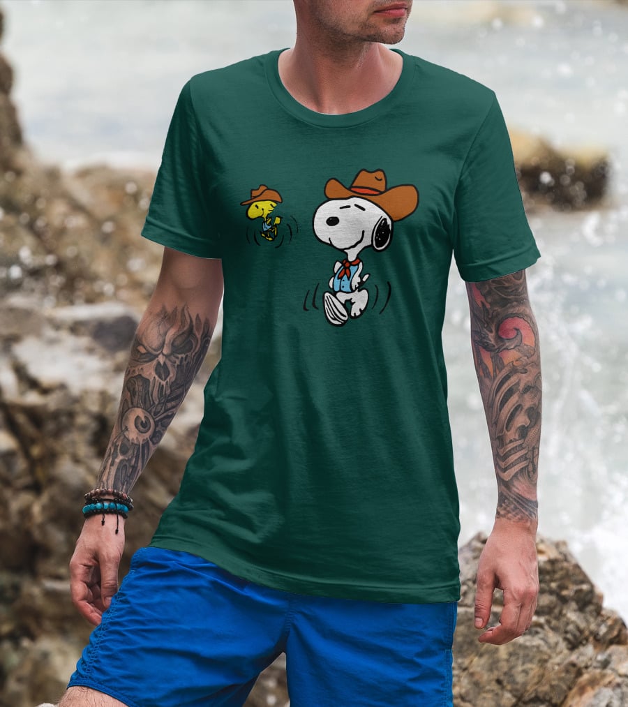 Cody Bellinger Cowboy Snoopy Woodstock Pacsun T-Shirt