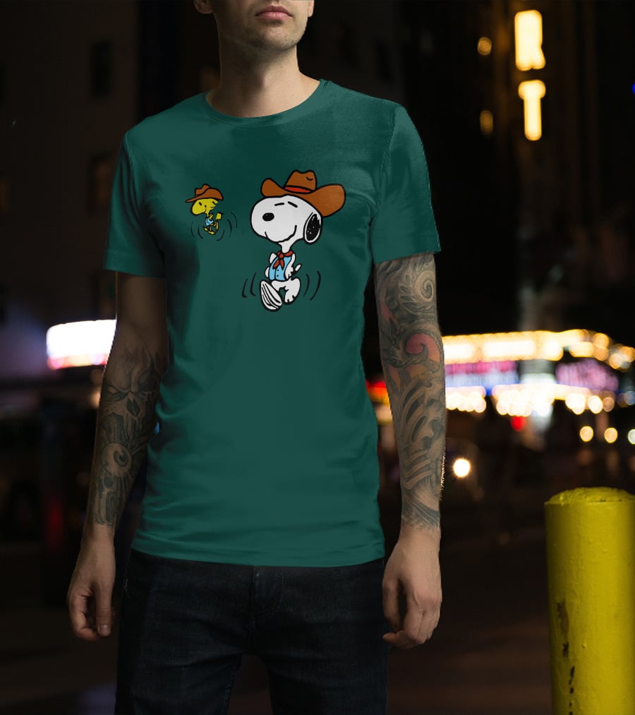 Cody Bellinger Cowboy Snoopy Woodstock Pacsun T-Shirt