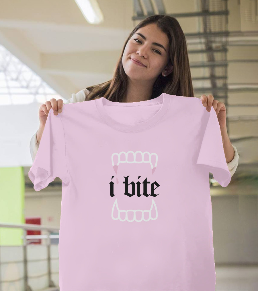 Tarayummy I Bite Pink Teeth T-Shirt