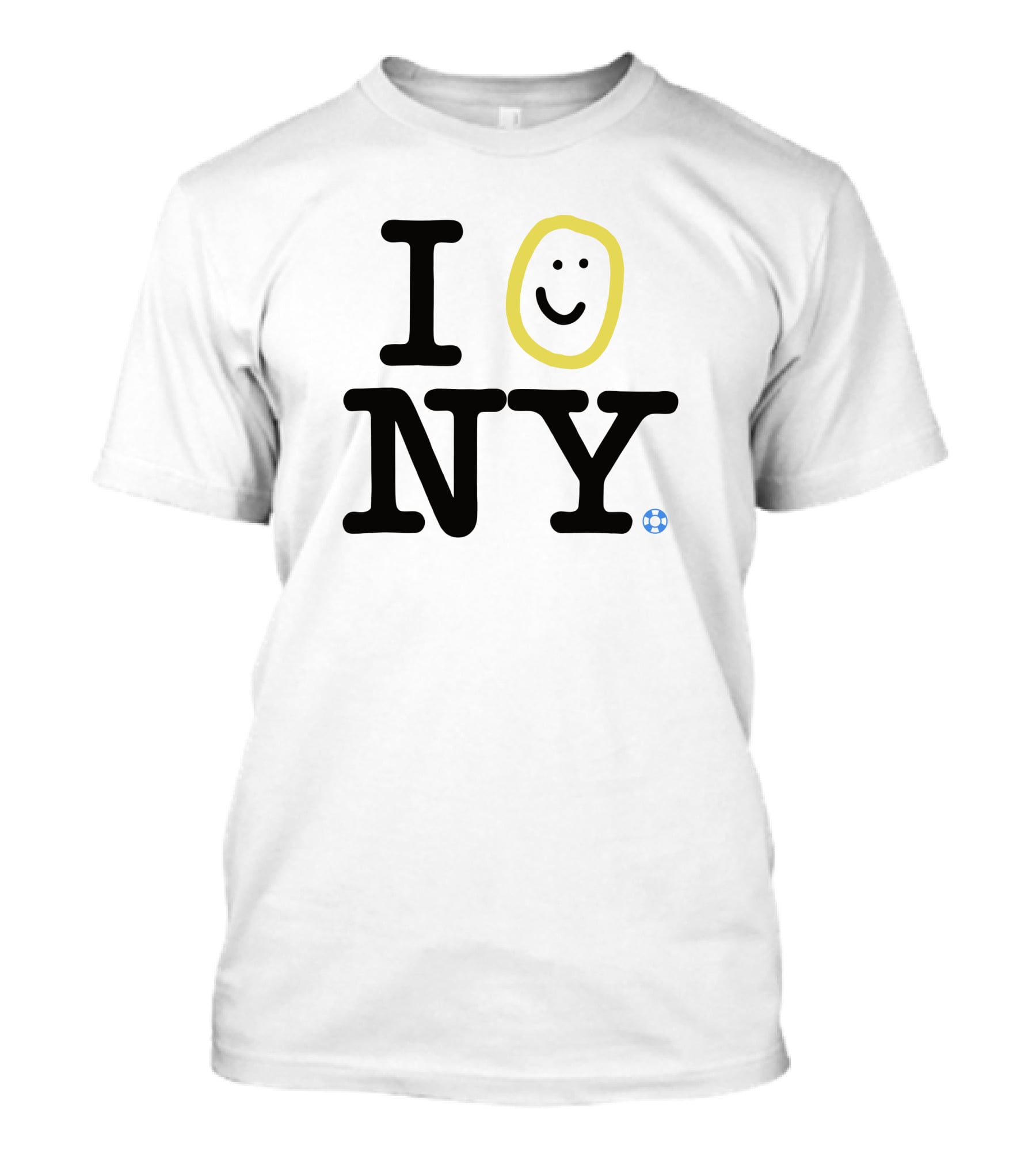 Happiness Project I Love NY Smile Merch New York Nick T-Shirt