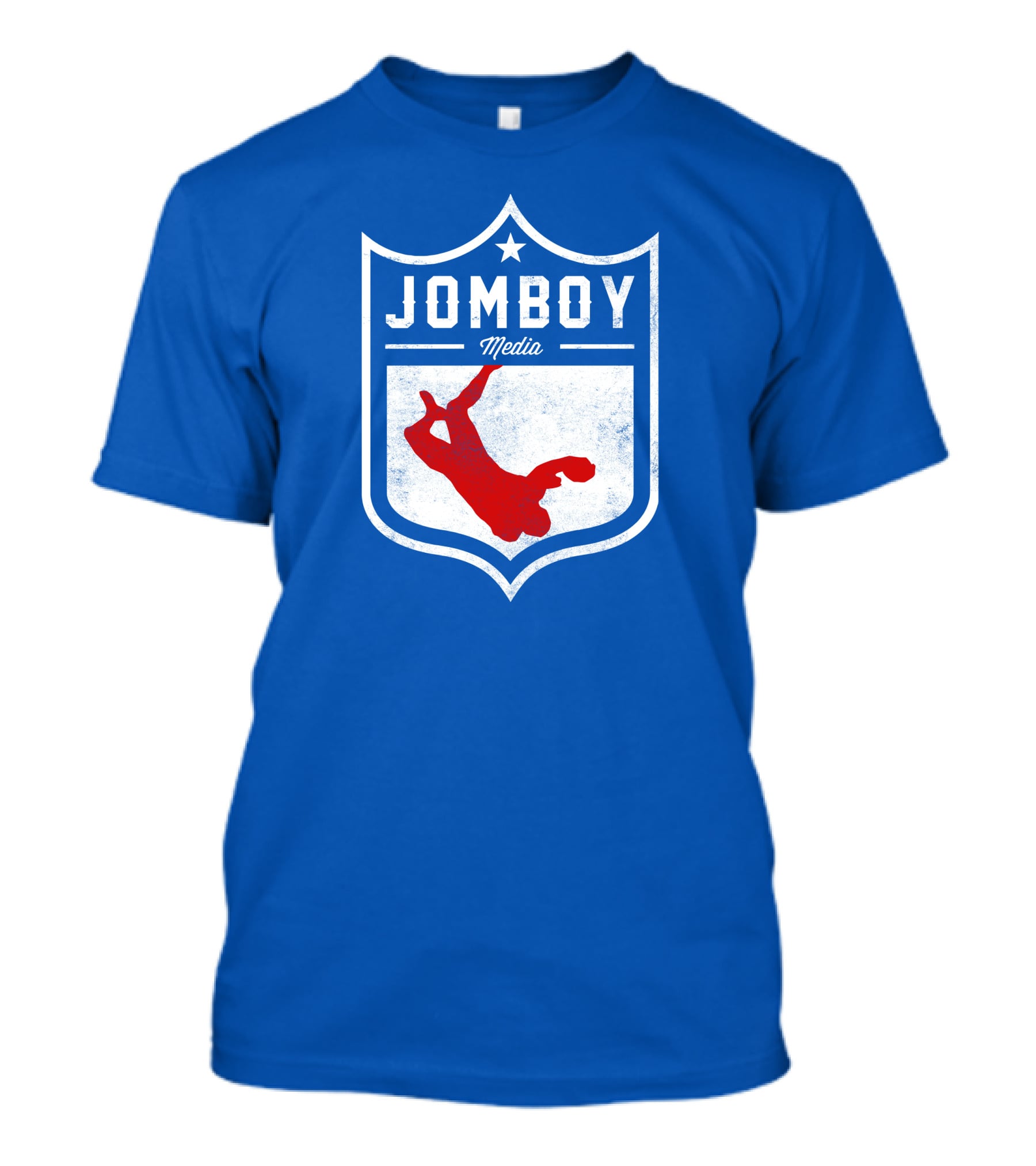 Jomboy Media Merch Thicc Six New Logo NFL Shield T-Shirt