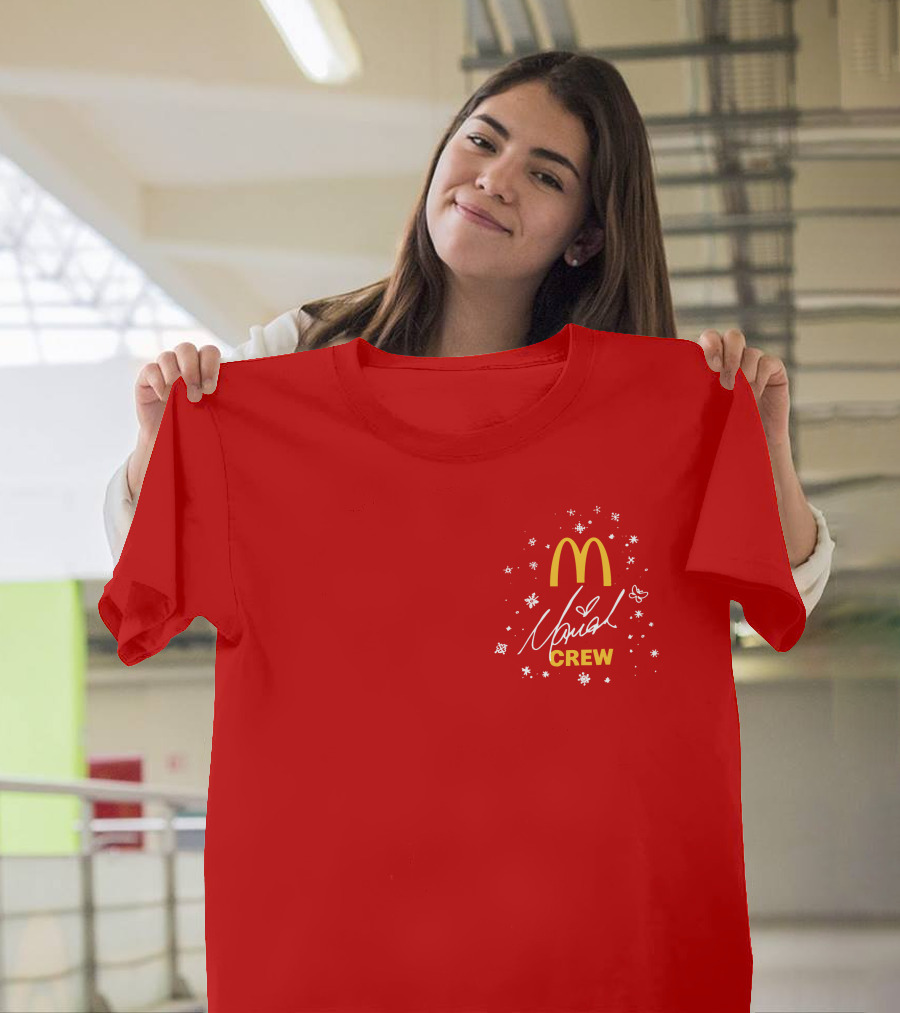 Mariah Crew McDonald's Logo Christmas T-Shirt