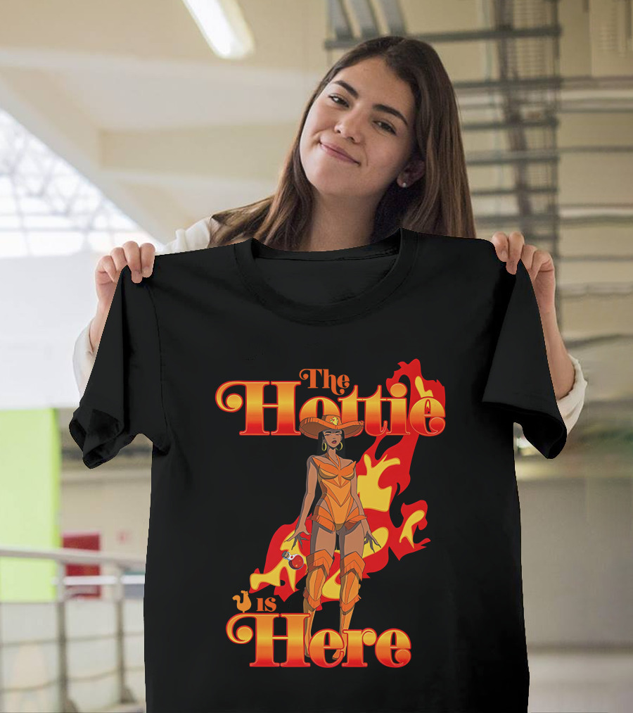 The Hottie Is Here Popeyes X Megan Thee Stallion Fire T-Shirt