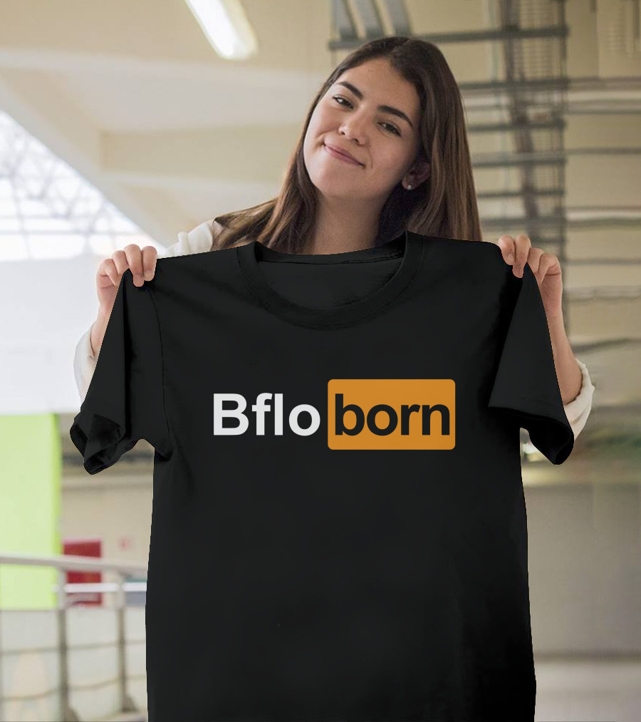 Store716 Bfloborn Buffalo Pride T-Shirt