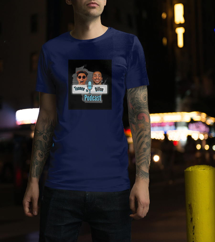 Toonen To Dillon Podcast Aj Dillon Mic T-Shirt