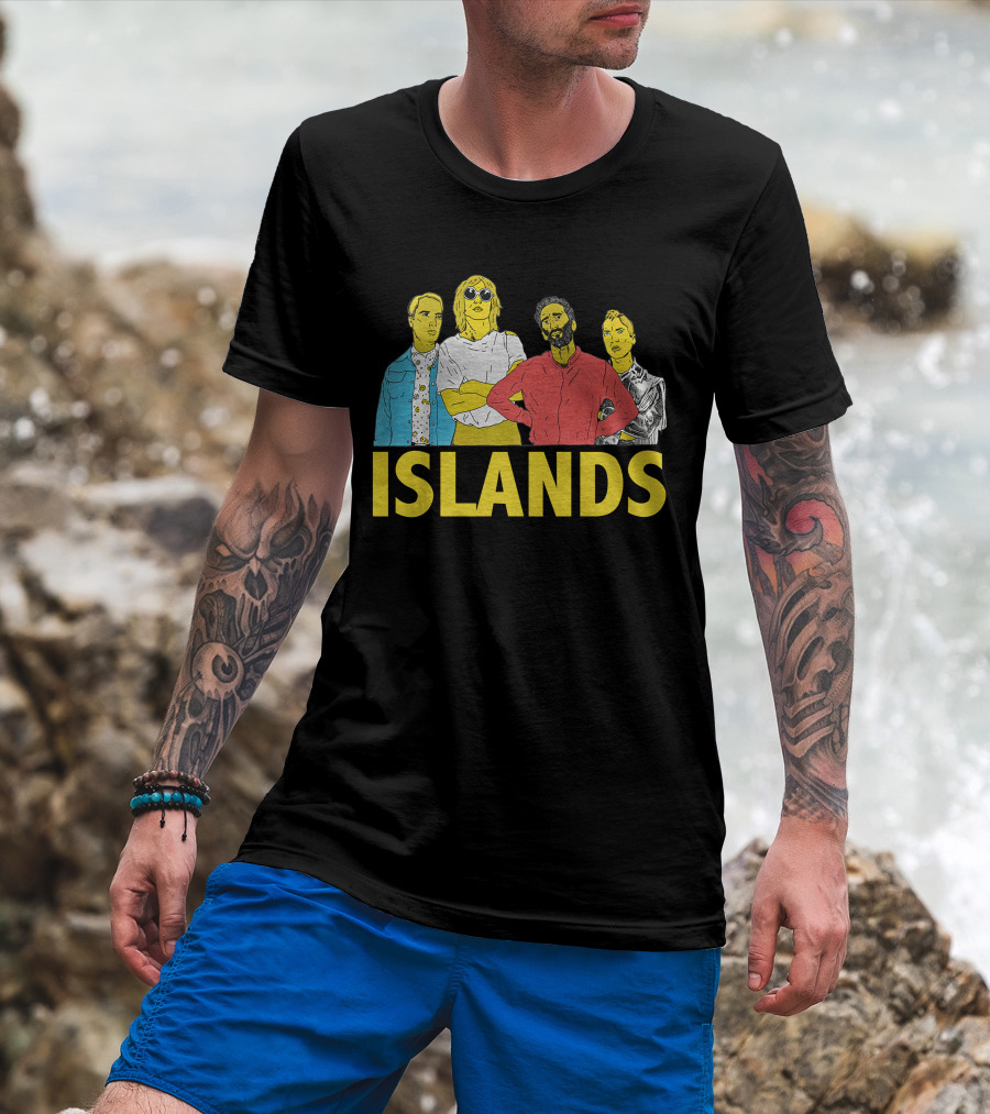 Islands Royal Mountain Records Islomania Band T-Shirt