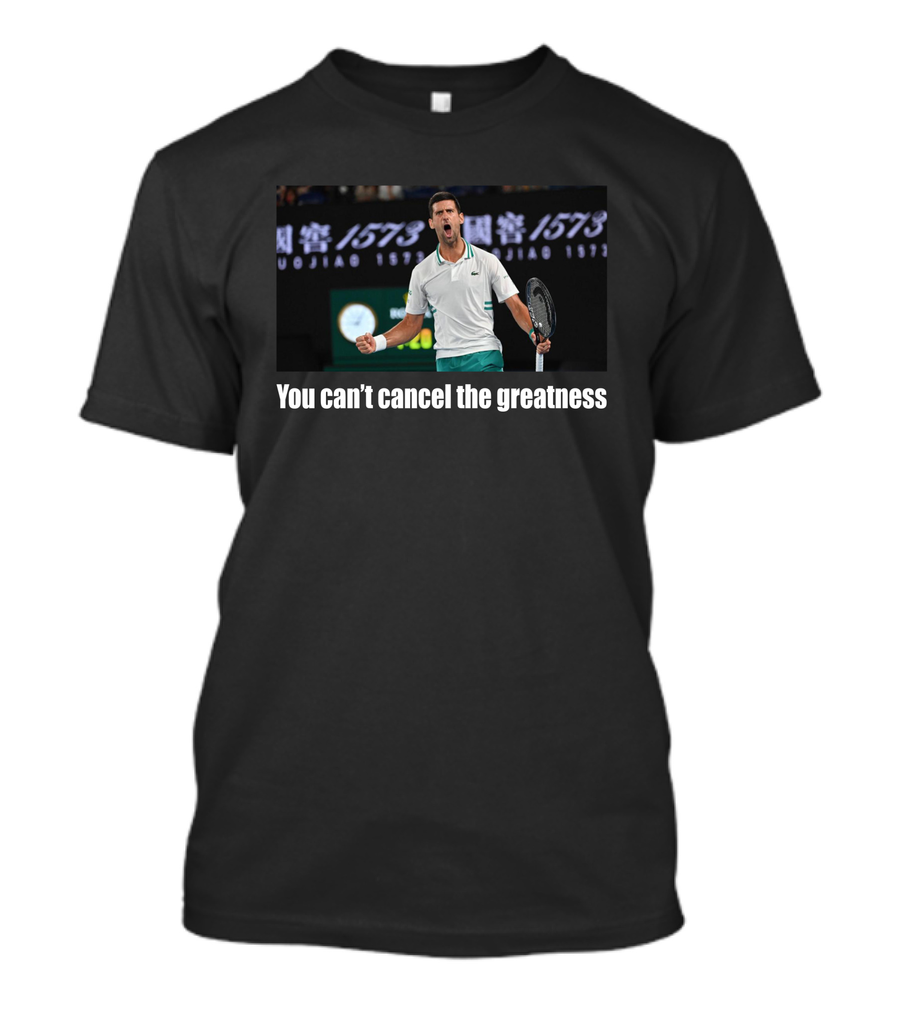 You Can't Cancel The Greatness Tennis Champion T-Shirt