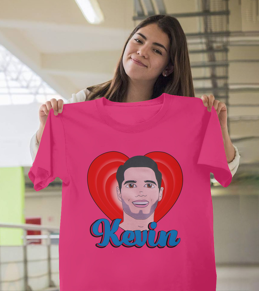 Kevin Fiala Heart Design Minnesota Wild T-Shirt