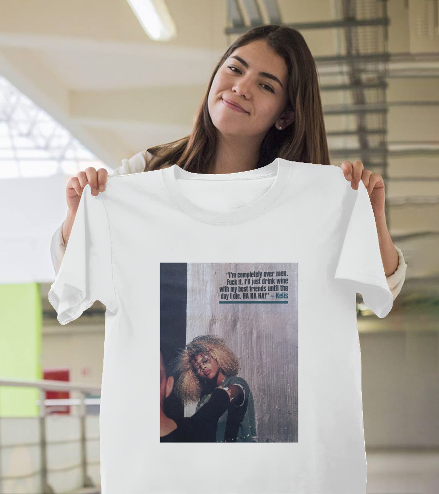 Kelis NME Magazine 2000 I'm Completely Over Men T-Shirt