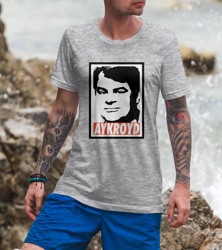 Dan Aykroyd Swag Merch Aykroyd Baseball Chickie T-Shirt
