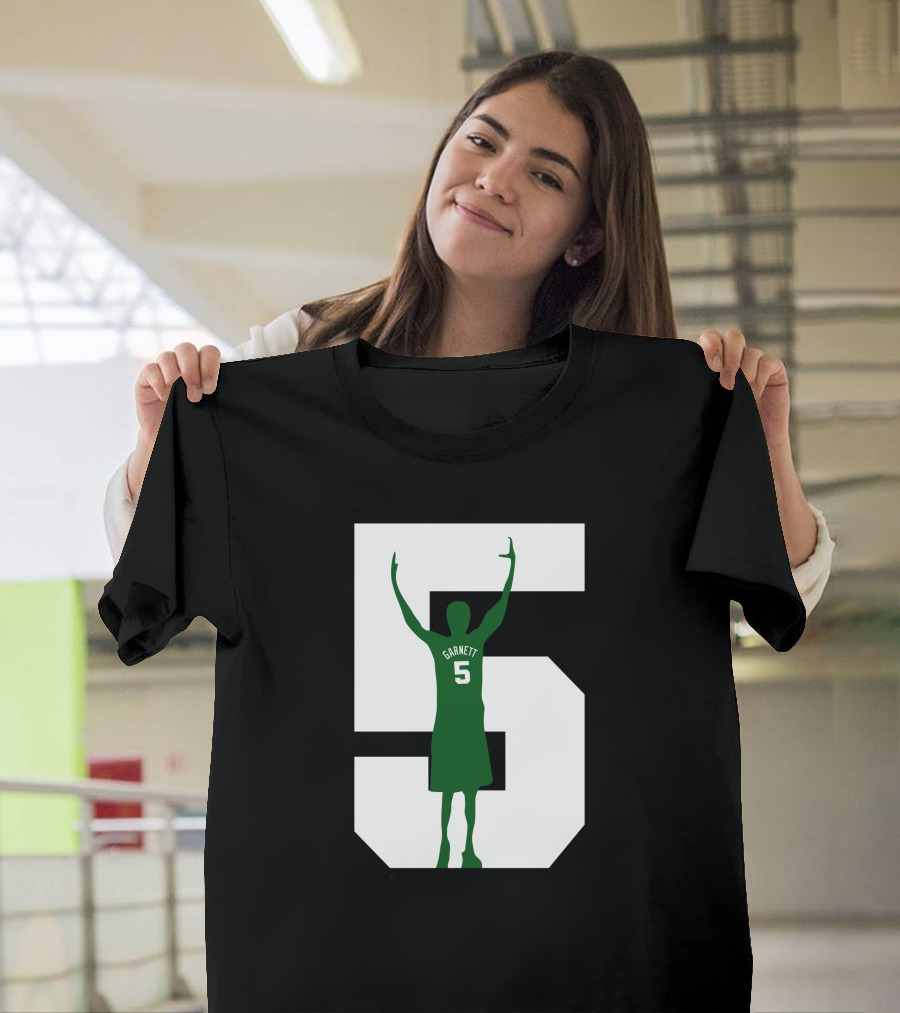 Honor Of Kevin Garnett 5 Celtics NBC Sports Boston Kevingarnett5kg T-Shirt