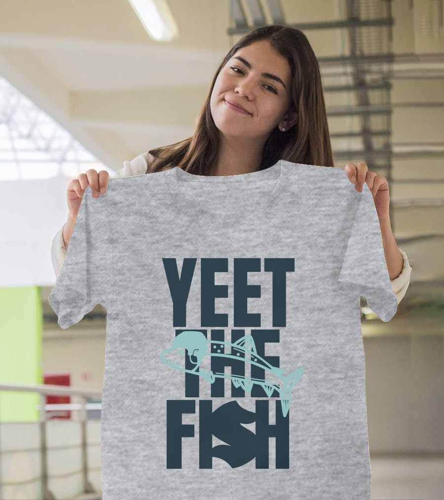 Yeet The Fish Release The Show Merch Seattle's Best Kraken Podcast T-Shirt