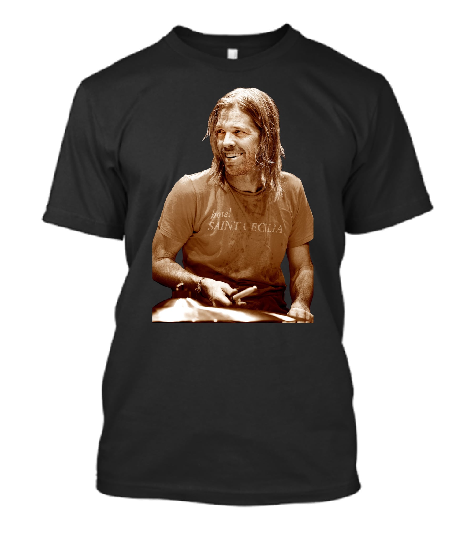 Billie Eilish Foo Fighters Taylor Hawkins Hotel Saint Cecilia Grammys Performance T-Shirt
