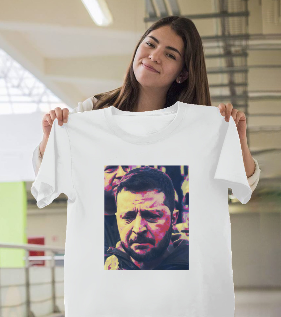 Volodymyr Zelenskyy Visit Bucha Genocide Site T-Shirt