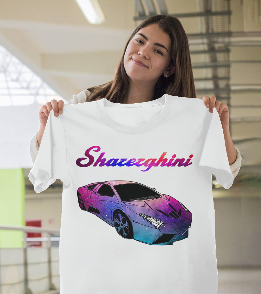 Discover Cool Kids Shazerghini Galaxy Car T-Shirt