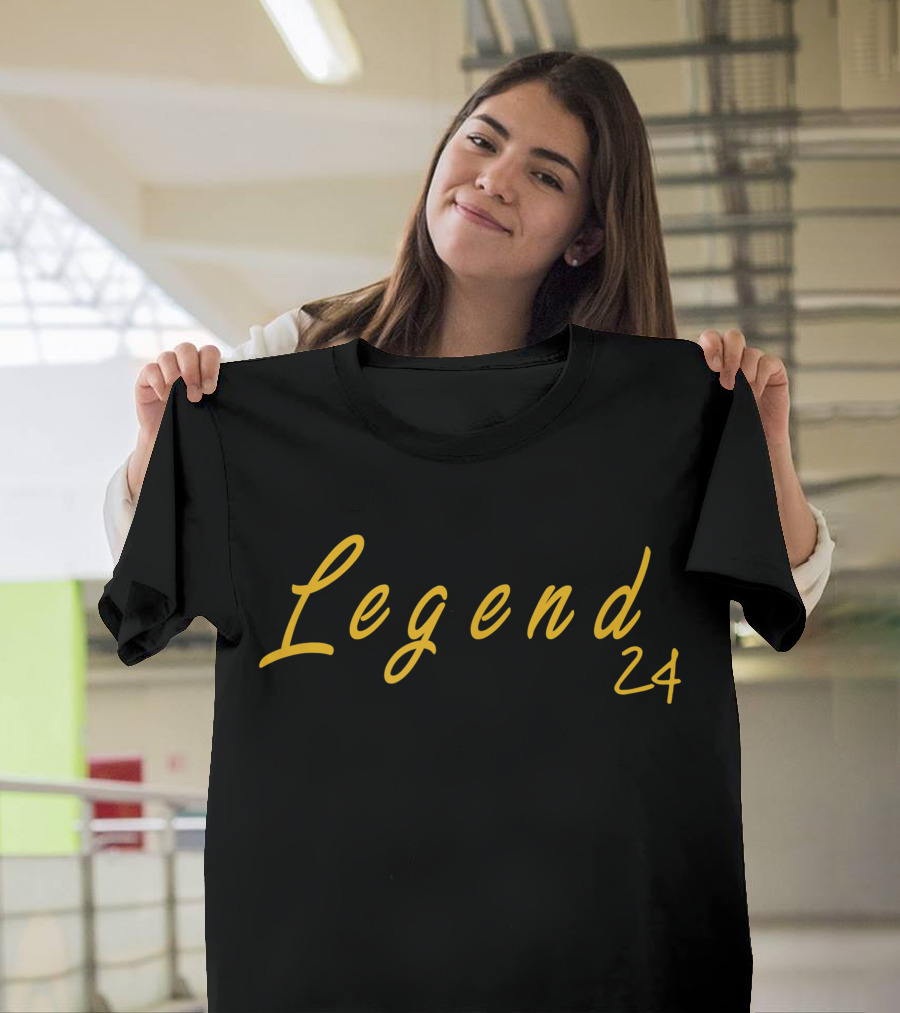 Legend 24 Rest In Peace Basketball Legend T-Shirt