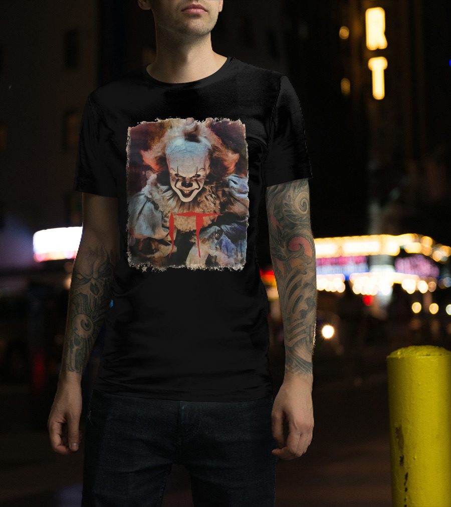 IT Pennywise Horror Clown Remake T-Shirt