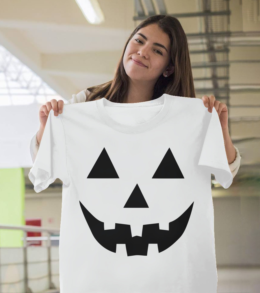 Jack o Lantern Face Pumpkin Halloween Scary Holiday T-Shirt