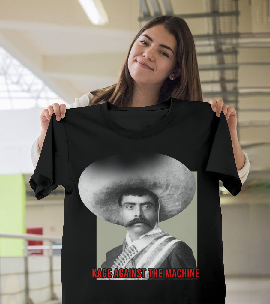 Kage Against The Machine Emiliano Zapata Giant Concert T-Shirt