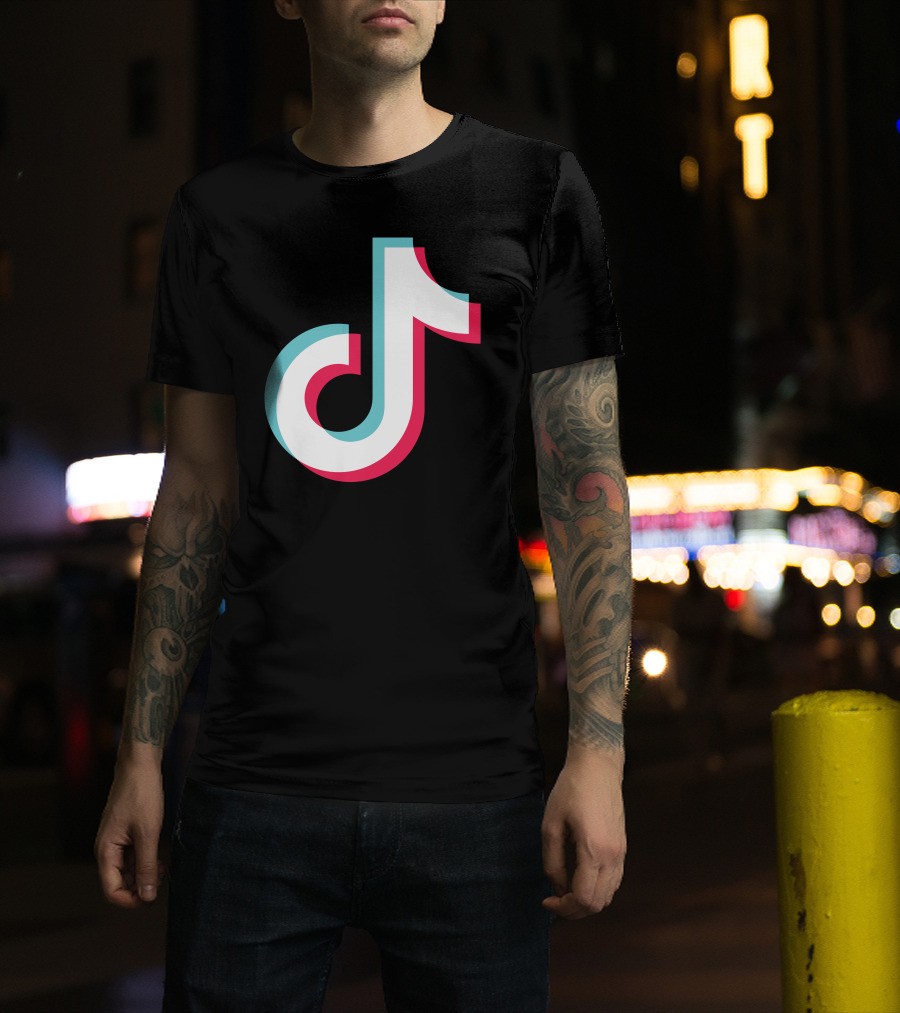TikTok Music Note Artist T-Shirt
