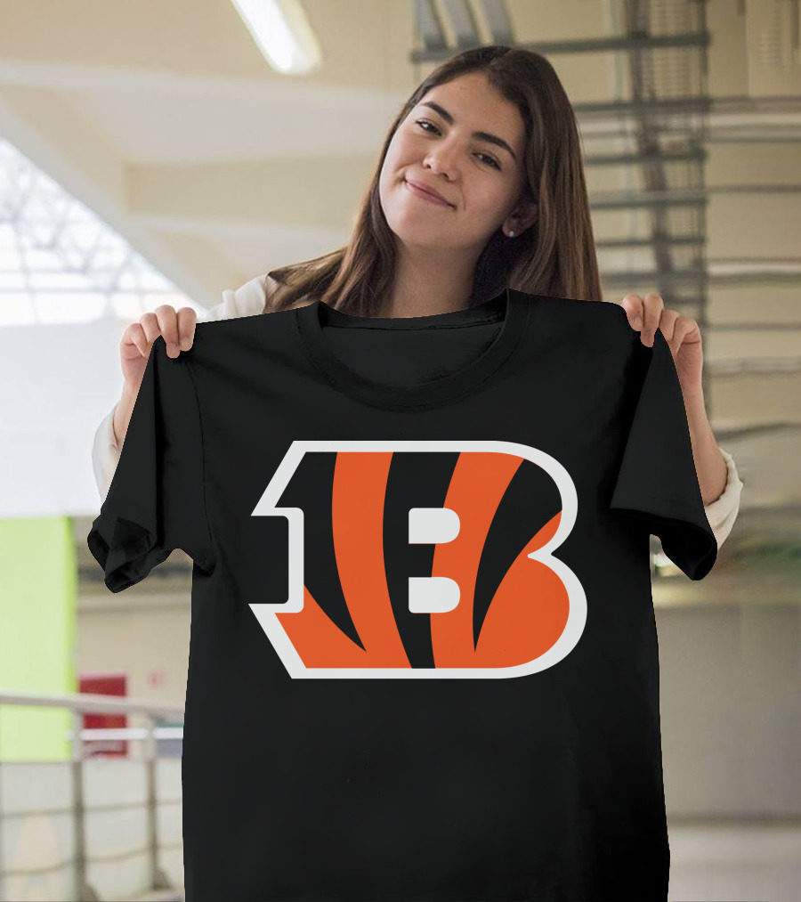 Cincinnati Bengals NFL Football Team Logo Tigers T-Shirt