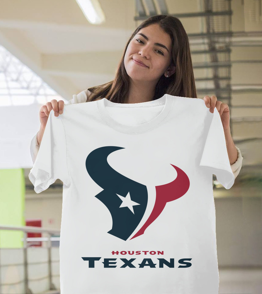 Houston Texans Team Logo For Football Fans T-Shirt