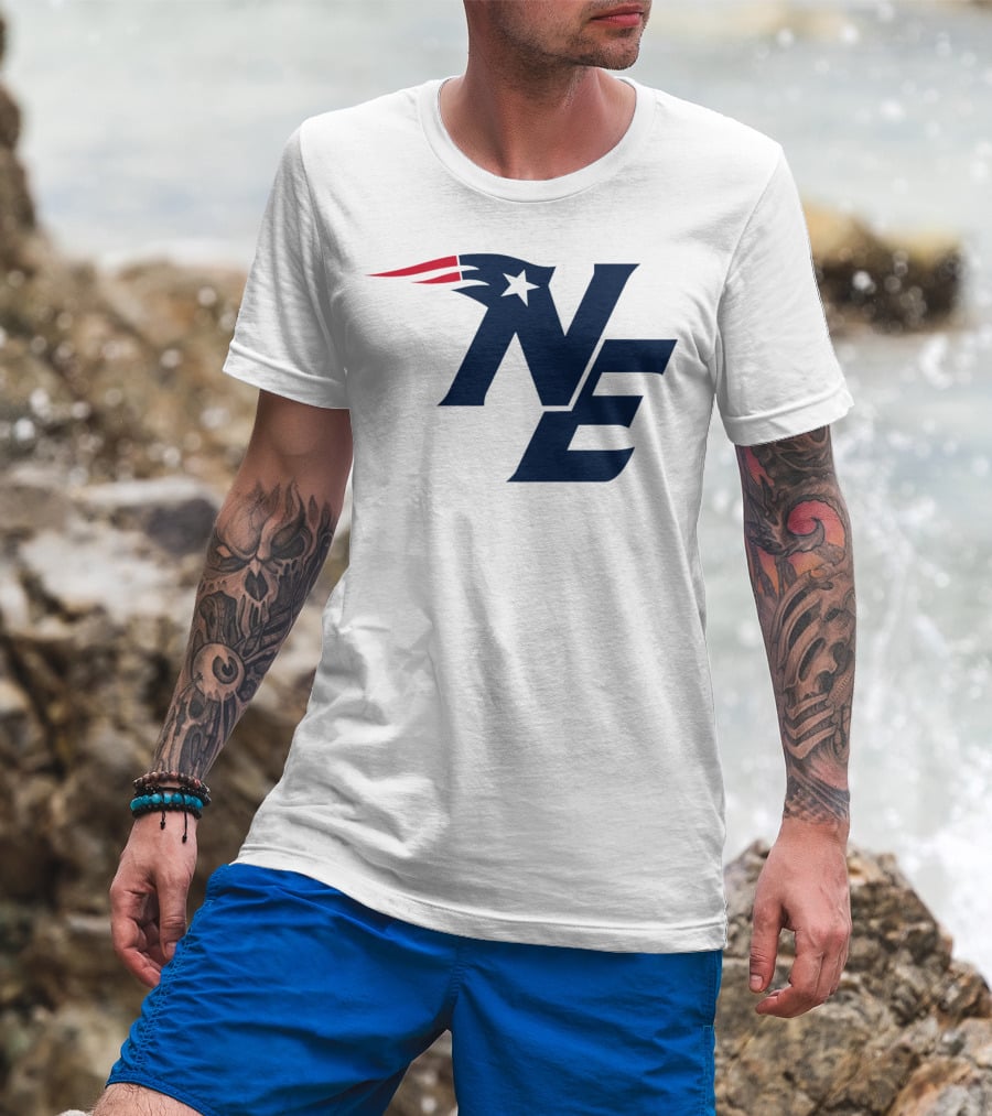 Kansas City Chiefs Logo If You Like Football Team NE Patriots T-Shirt