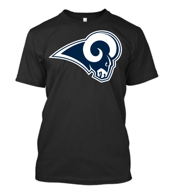 Los Angeles Rams Football Team Logo Sports T-Shirt