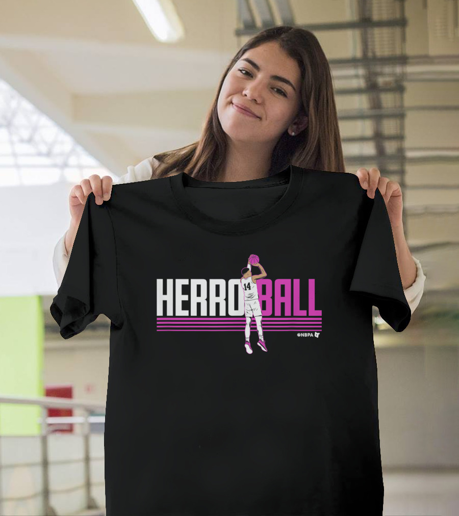HERRO BALL Officially Licensed Tyler Herro NBPA T-Shirt