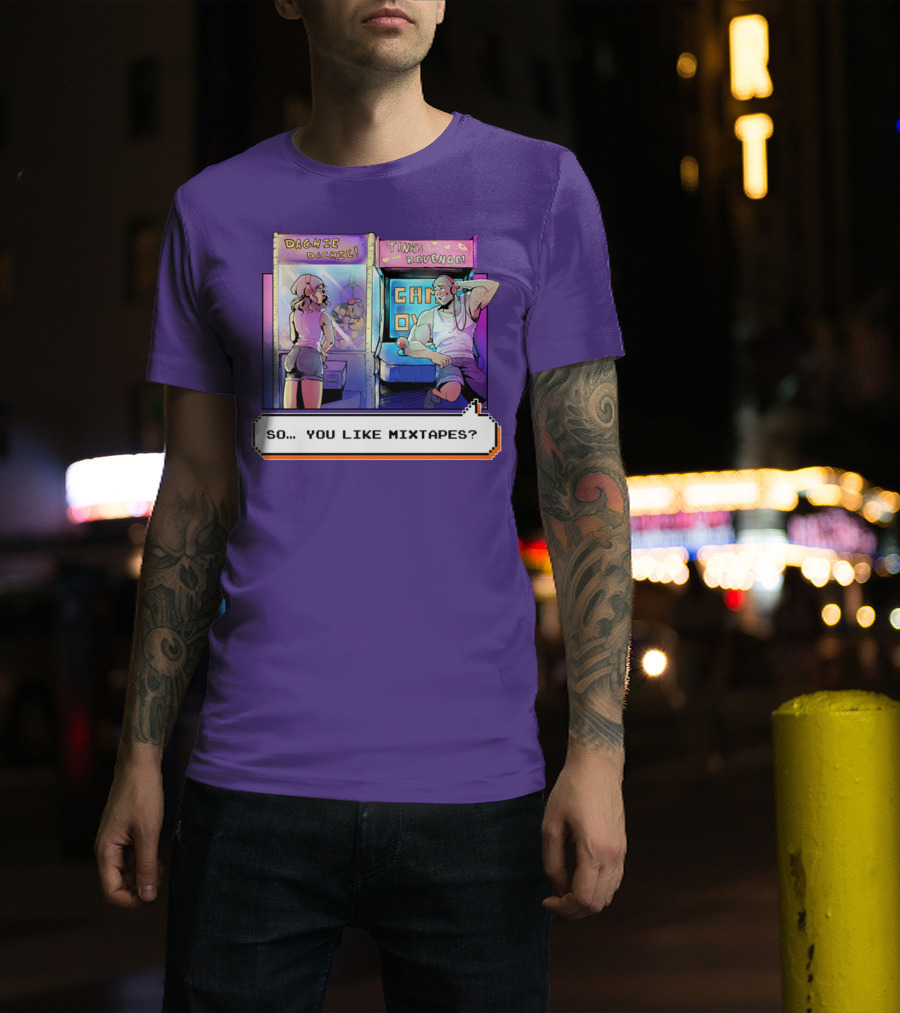 Dachie Dachie Tini's Revenge So You Like Mixtapes Arcade T-Shirt