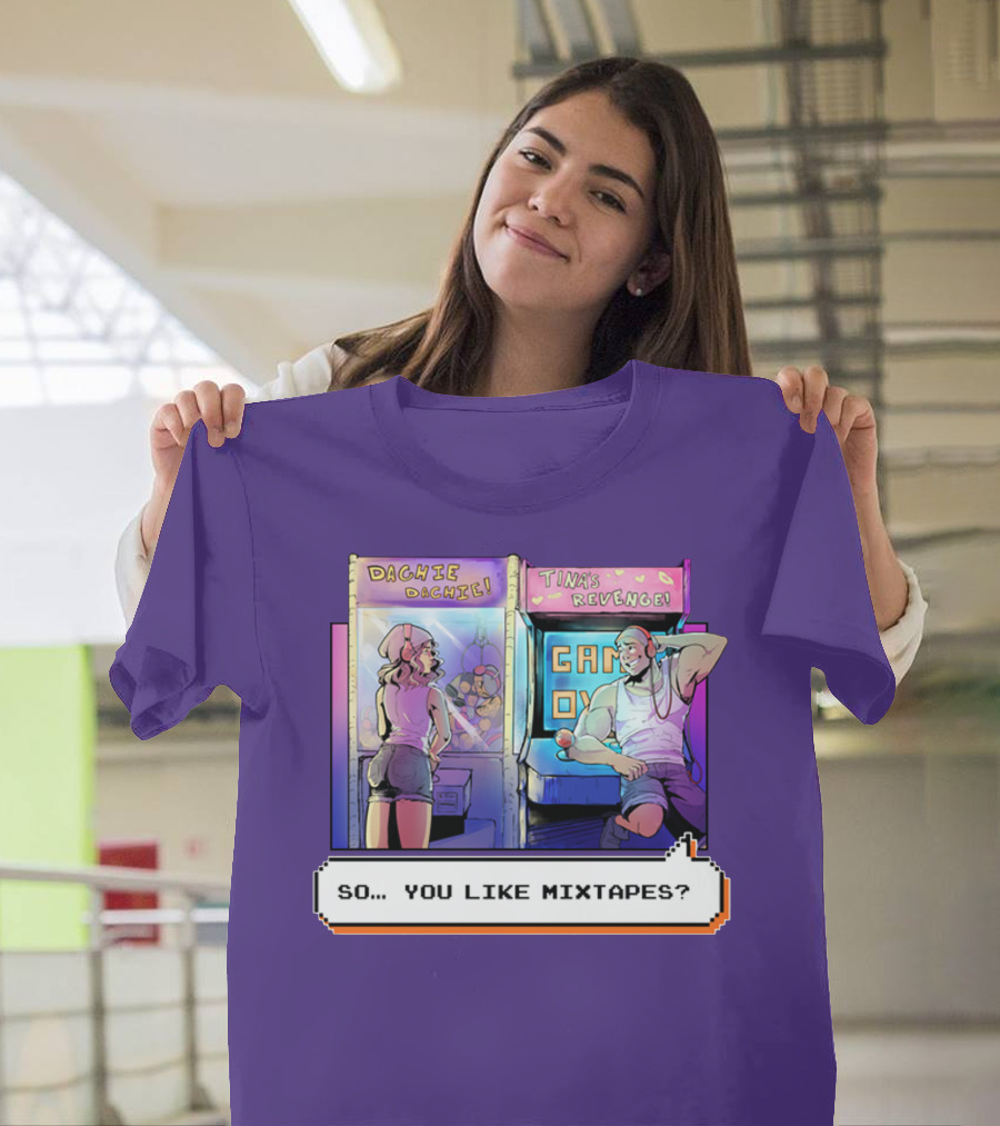 Dachie Dachie Tini's Revenge So You Like Mixtapes Arcade T-Shirt
