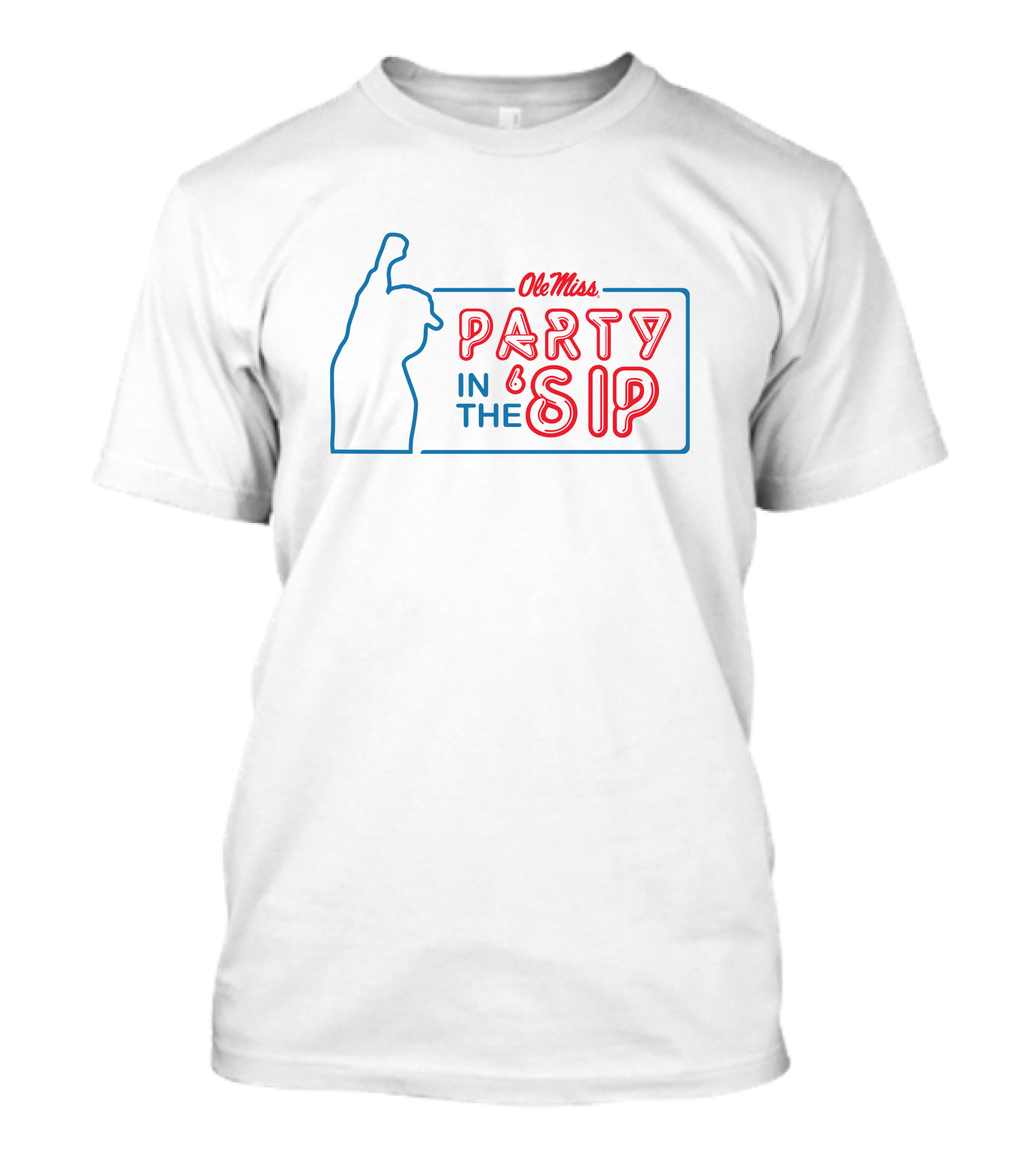 Ole Miss Party In The 'Sip Sports T-Shirt