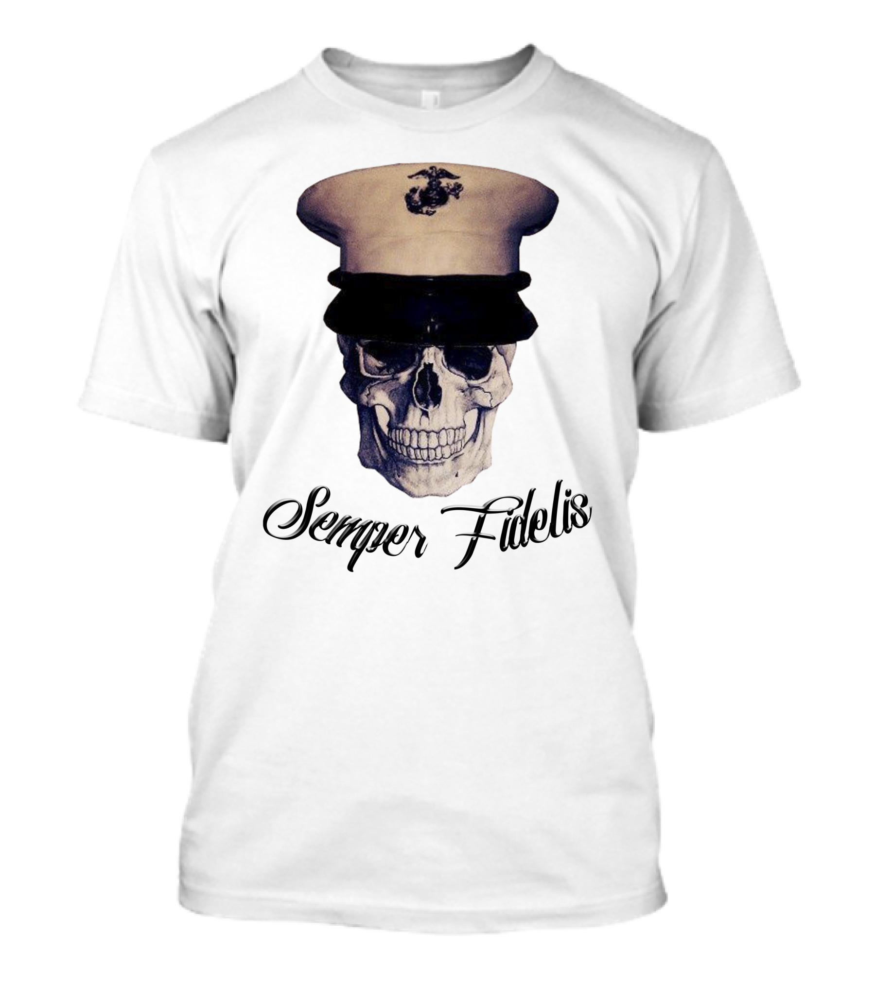 Semper Fidelis Skull Marine Corps T-Shirt