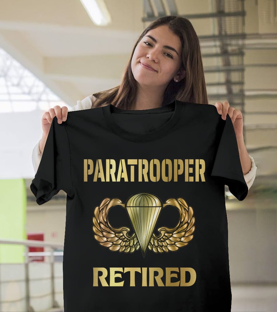Paratrooper Retired T-Shirt