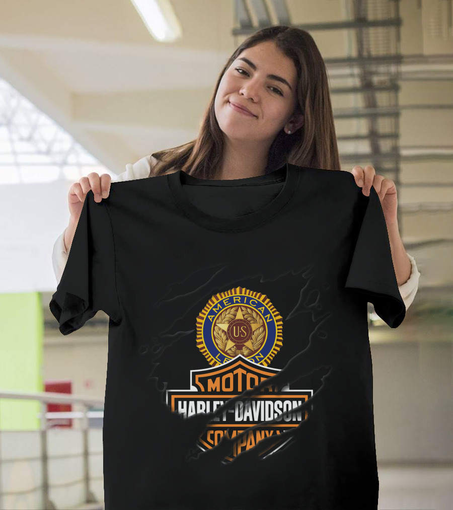 American Legion Harley Davidson Motor Company T-Shirt
