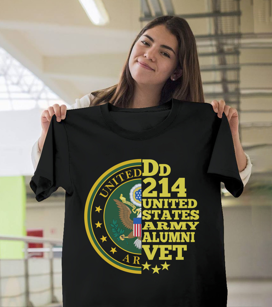 United States Army Alumni Vet Dd 214 T-Shirt
