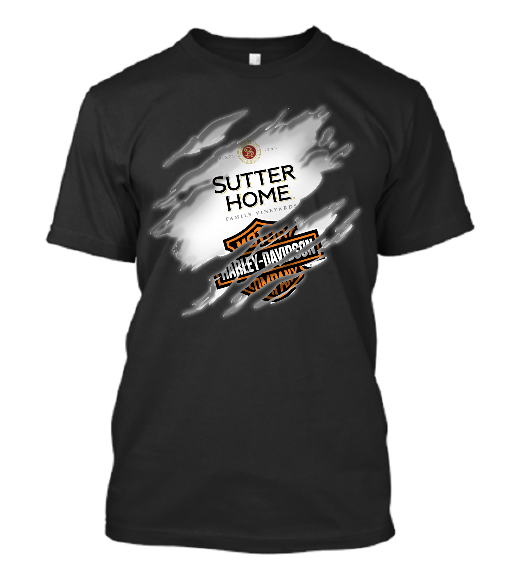 Sutter Home Vineyards Harley Davidson Since 1948 T-Shirt