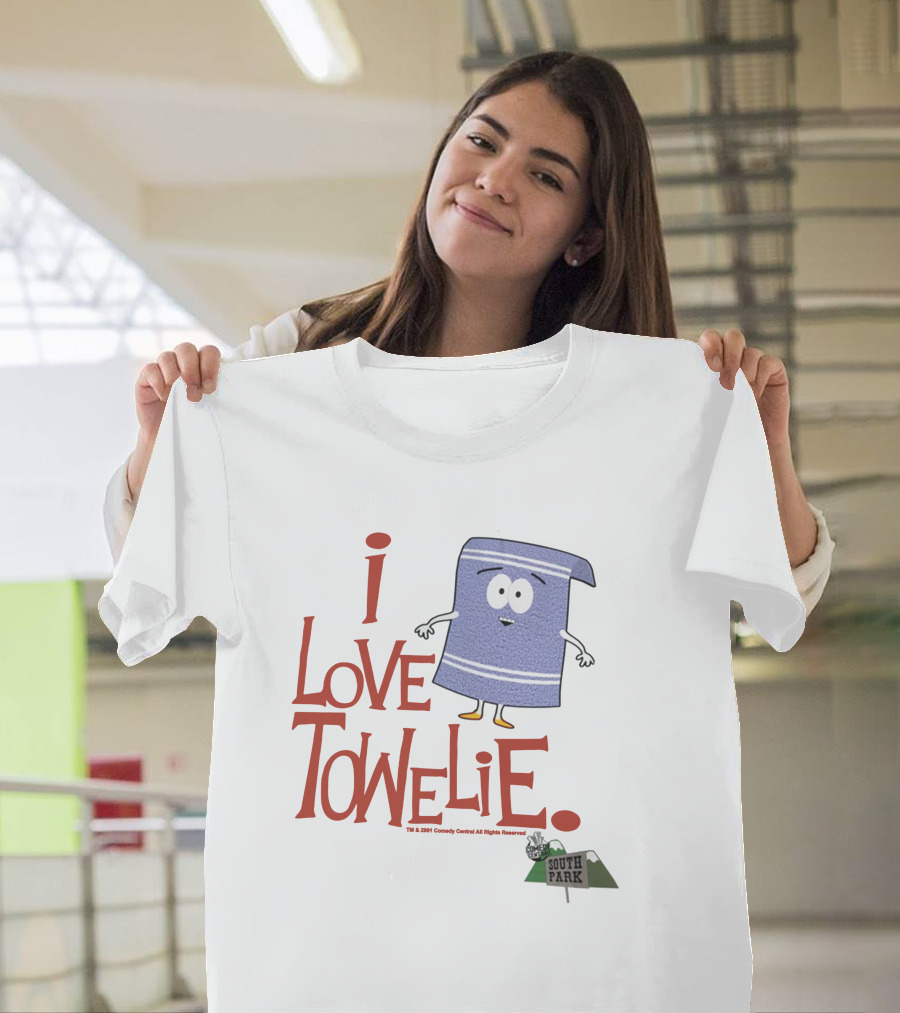 I Love Towelie South Park Official Merchandise T-Shirt