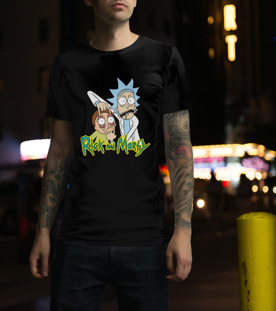 Rick And Morty Rickandmortystuff Merch T-Shirt