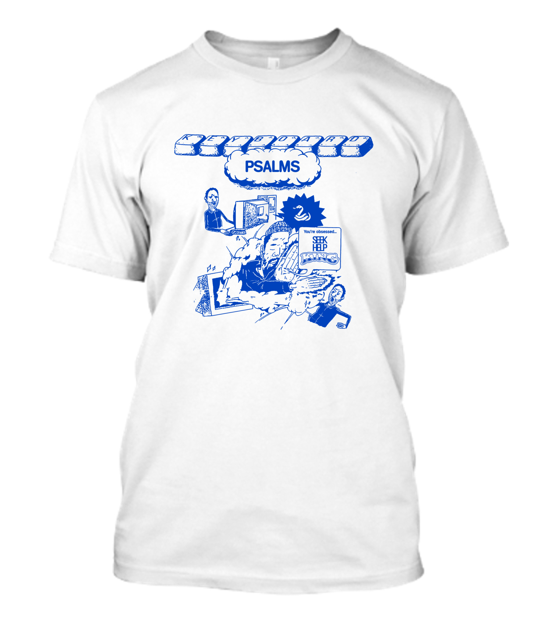 Keyboard Psalms You're Obsessed Merch Mina Kimes Scary Kittles T-Shirt