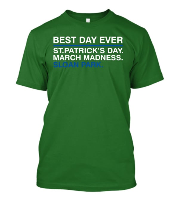 Seiya Suzuki Best Day Ever St. Patrick’s Day March Madness Sloan Park T-Shirt