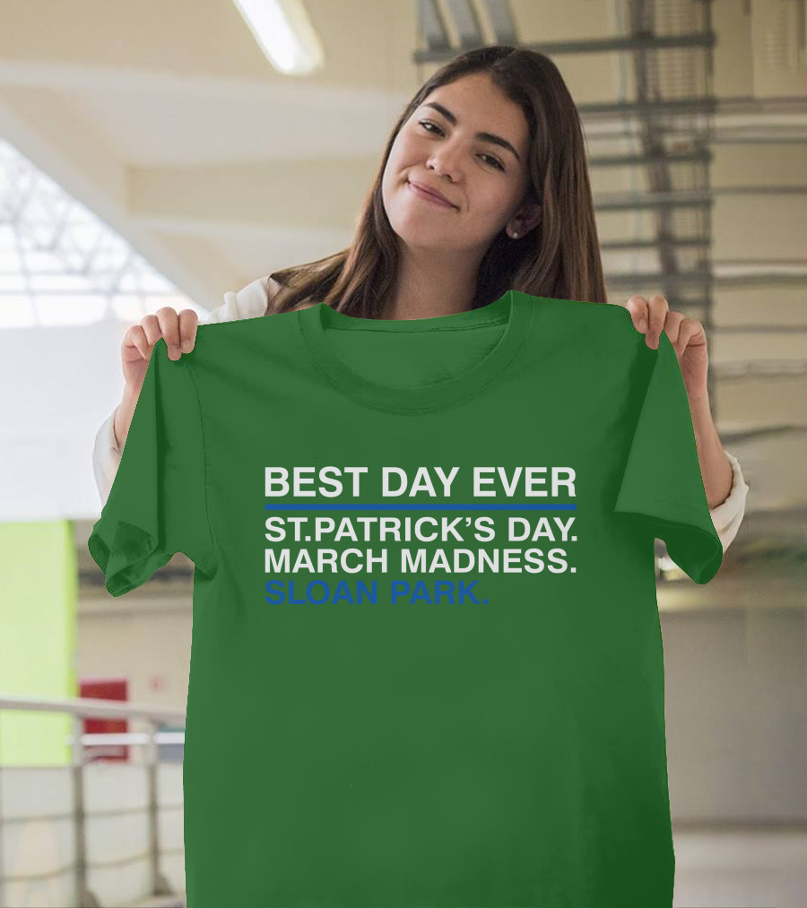 Seiya Suzuki Best Day Ever St. Patrick’s Day March Madness Sloan Park T-Shirt