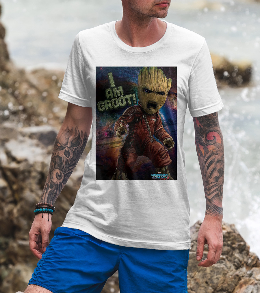I Am Groot Guardians Of The Galaxy Vol. 2 T-Shirt