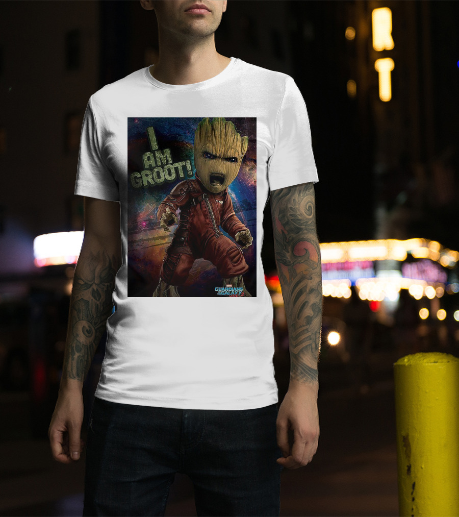 I Am Groot Guardians Of The Galaxy Vol. 2 T-Shirt