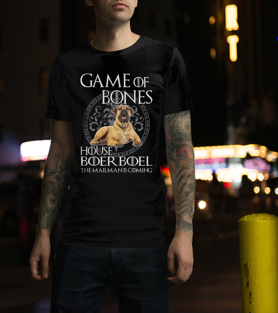 Game Of Bones House Boerboel The Mailman Is Coming T-Shirt