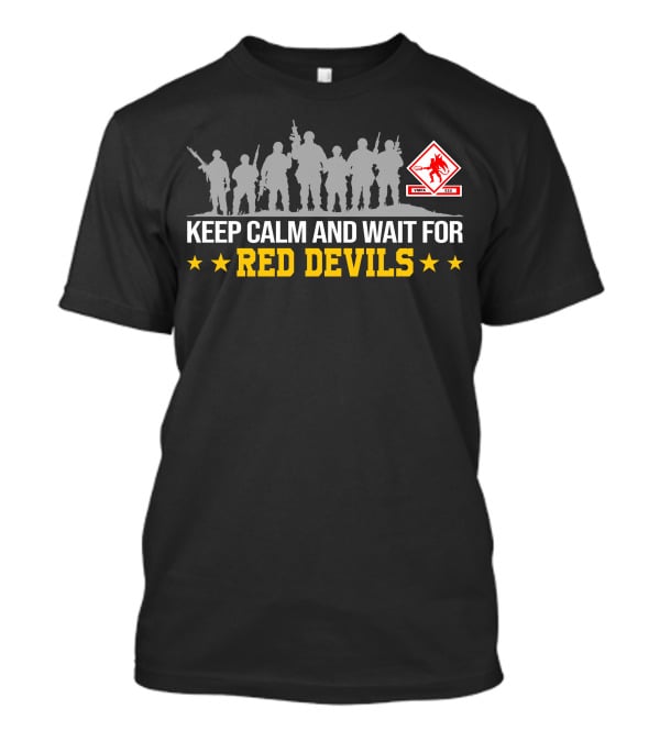 Keep Calm And Wait For Vmfa-232 Red Devils T-Shirt